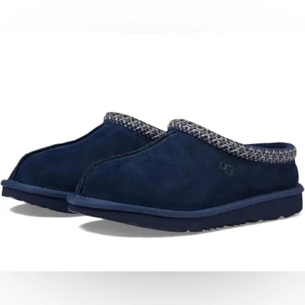 Kids Girl’s Toddler UGG Tasman II Blue Suede Slip-On Shoes Size 6